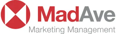 Logo for sponsor MadAve Group